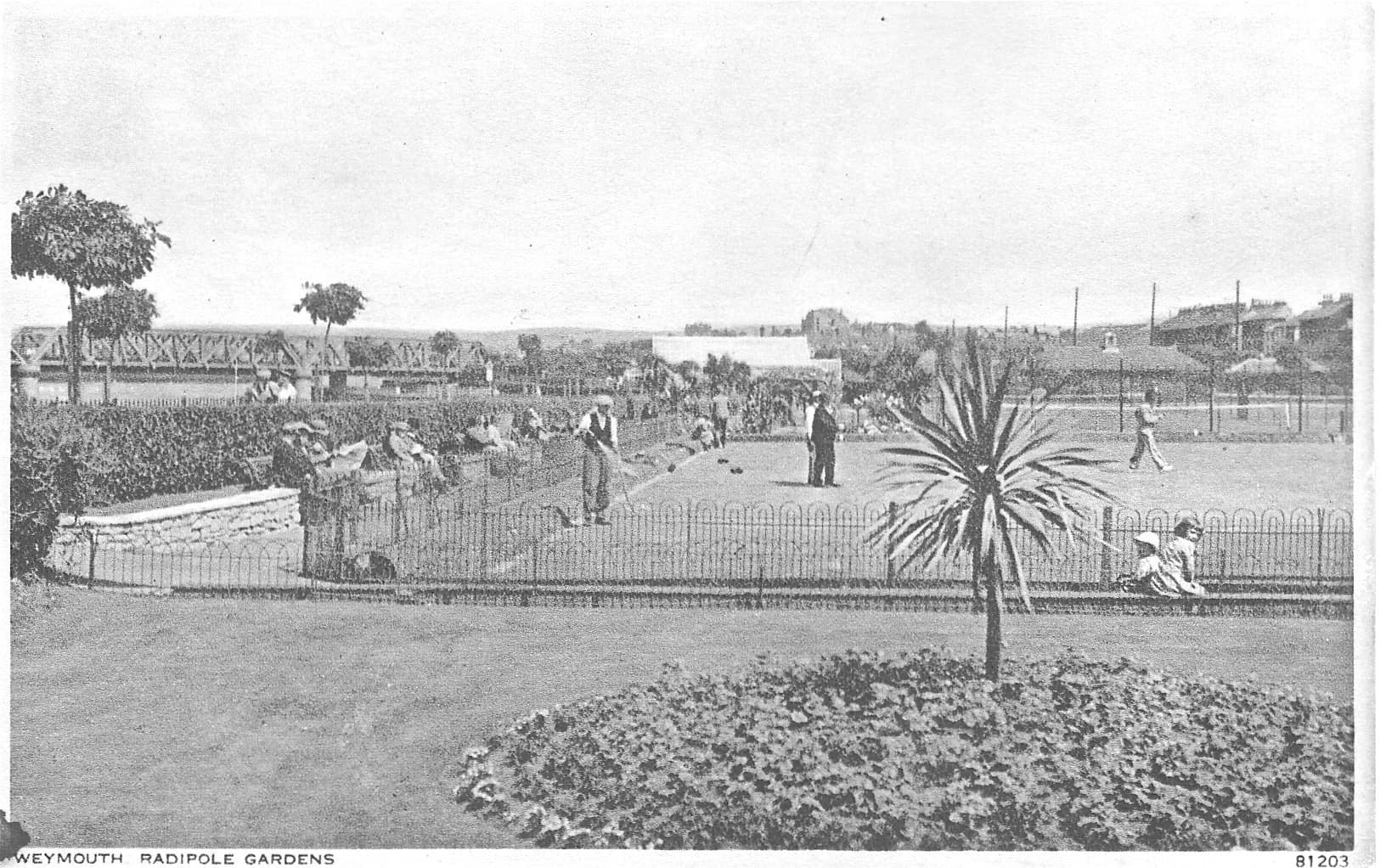 Melcombe Regis Gardens entitled Radipole gardens