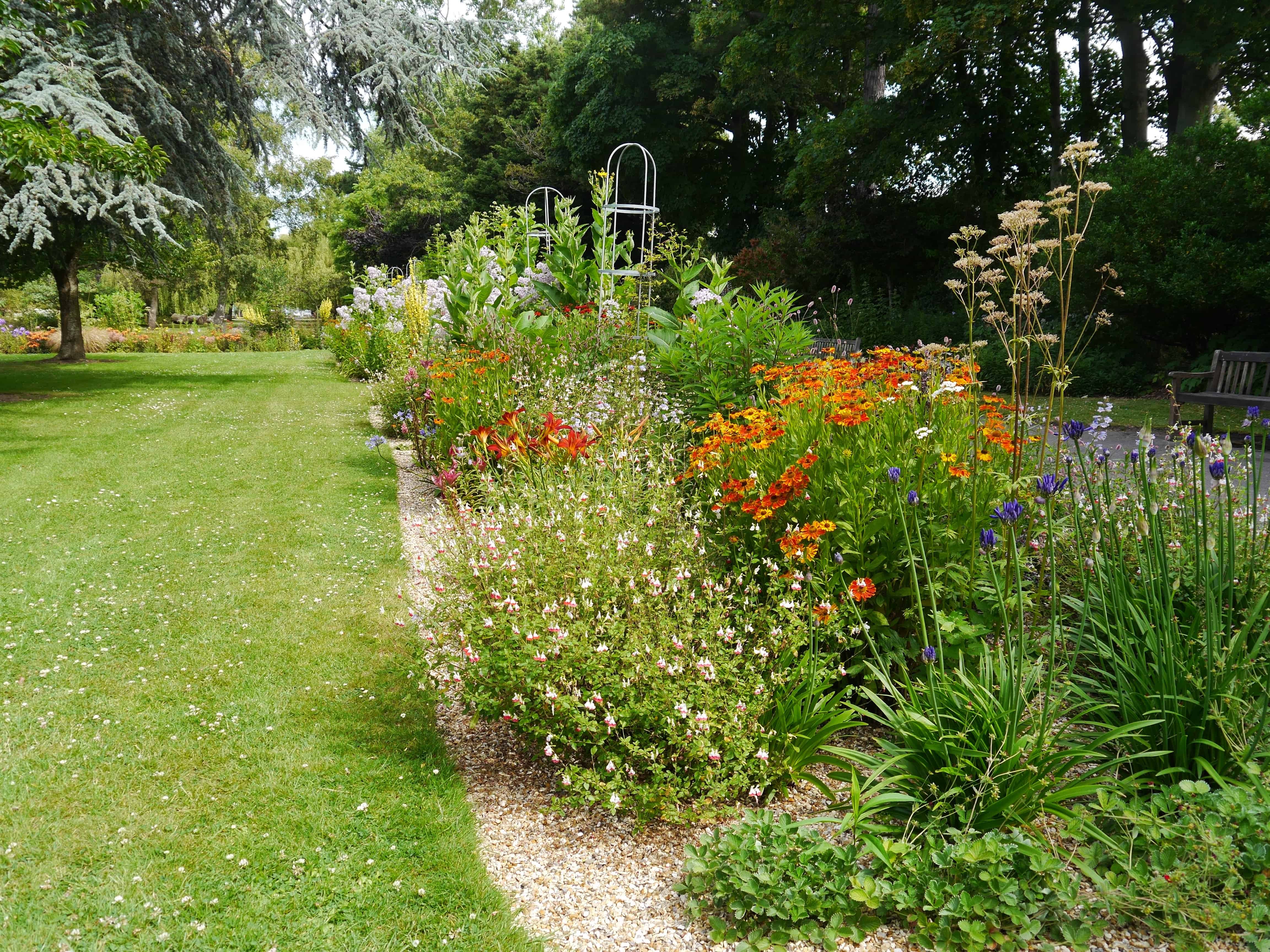 Princess Diana beds Radipole gardens 2019