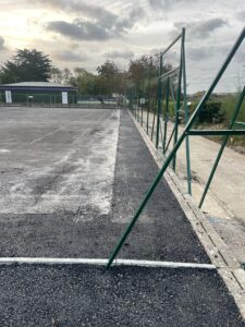 new tennis courts Radipole park