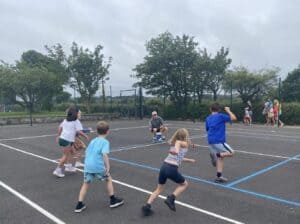 training session Radipole park tennis courts opening day August 2024