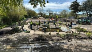 PGL and FORPAG sensory garden 