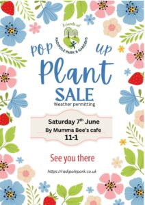 Radipole pop up plant sale 7th June 2025