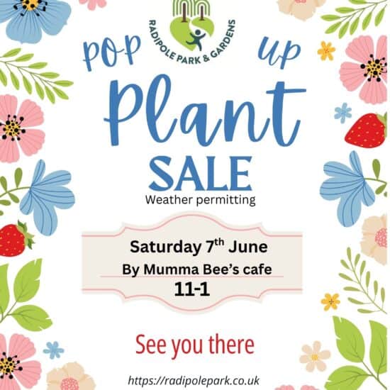Radipole pop up plant sale 7th June 2025