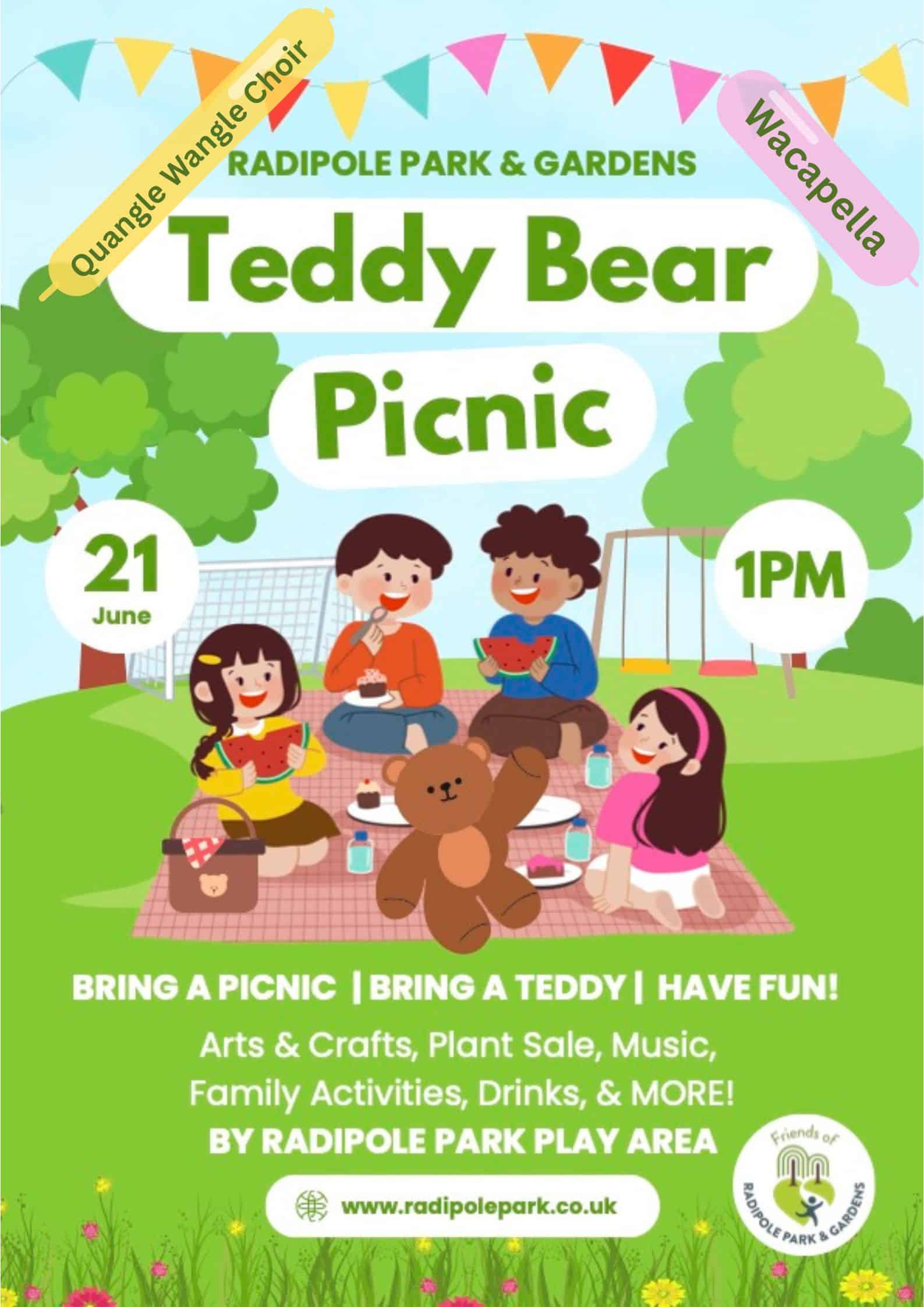 Teddy Bear Picnic Radipole Park 2025