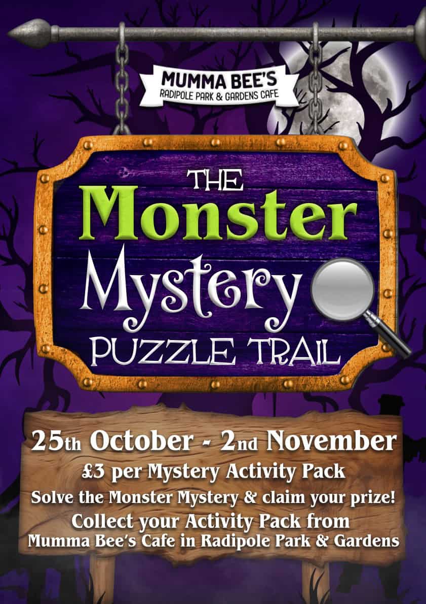 Mumma Bee's Cafe Monster Mystery Puzzle Trail 2025