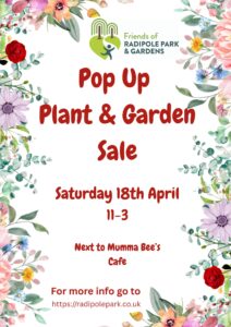Pop Up Plant & Garden Sale April 2026