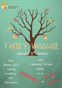 Family Wassail Radipole Community Orchard