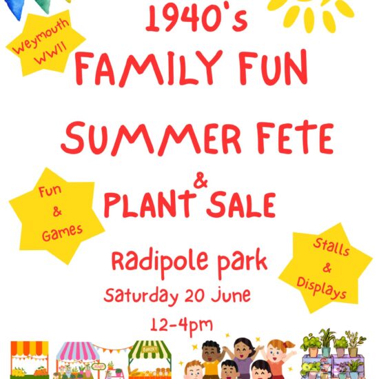 Radipole park 1940's family fun day