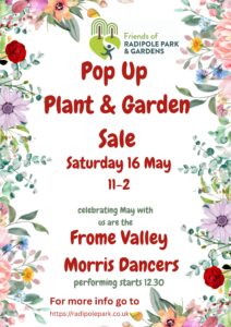 plant sale and Frome Valley Morris Dancers Radipole