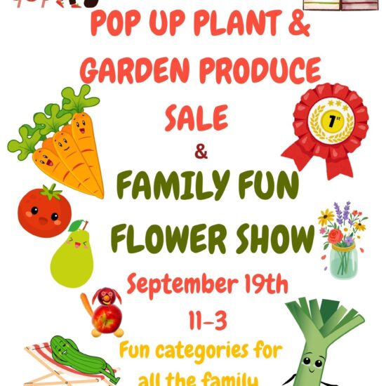 pop up plant sale & Family Fun Flower Show Radipole park 2026