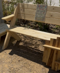 Tumbledown furniture Radipole Park 2026